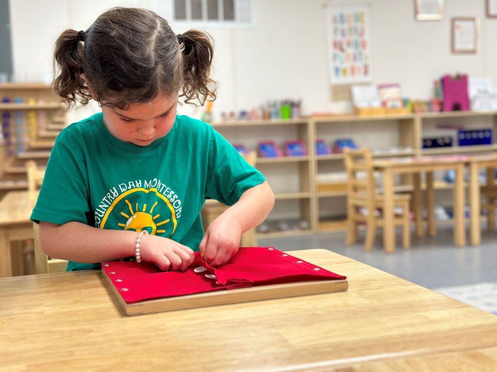 kids learning Montessori county school